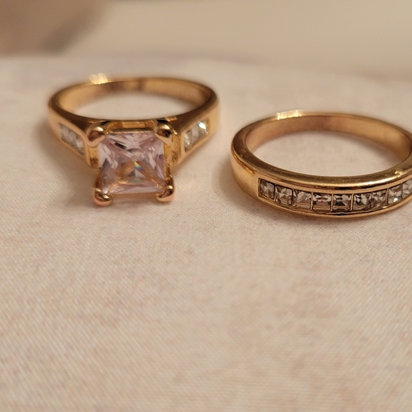 925 WEDDING RING ID7 BRIDAL RING - Picture 6 of 7